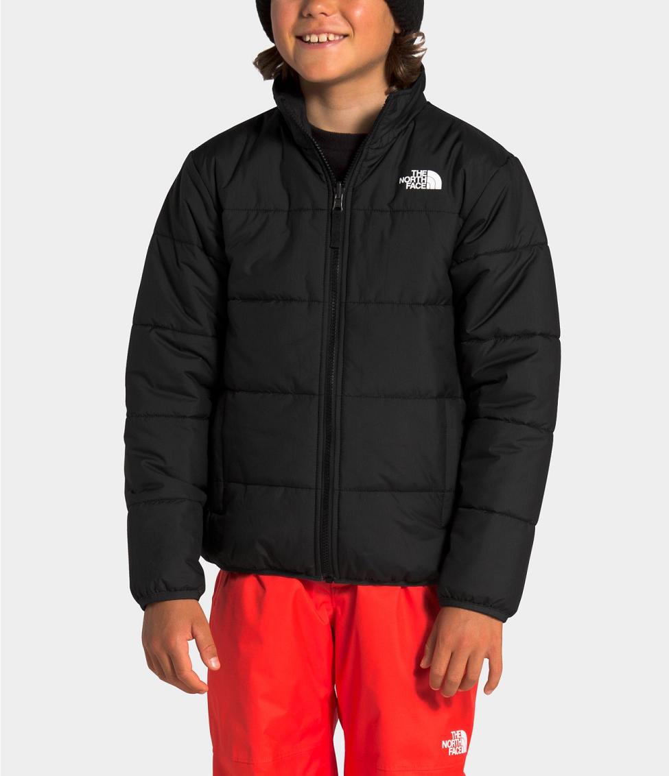 Hip Spectacular cheap Geaca The North Face Copii Pret - Triclimate Portocalii